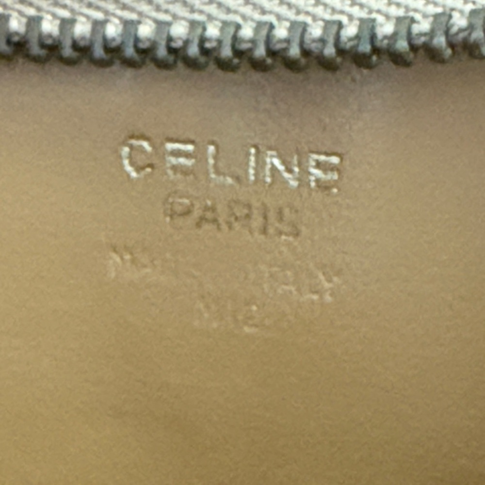 Celine Vintage Macadam Card Holder Coin Cash purse compact wallet VGUC - Picture 9 of 12